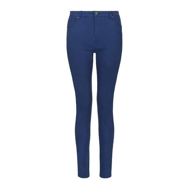 Bright Blue Marianne Stretch Cotton Jeans - BrandAlley