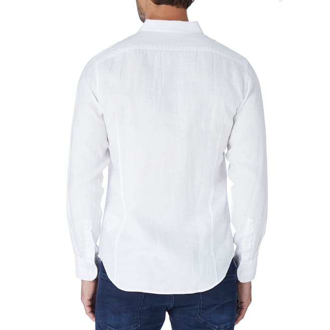 White Linen Shirt - BrandAlley