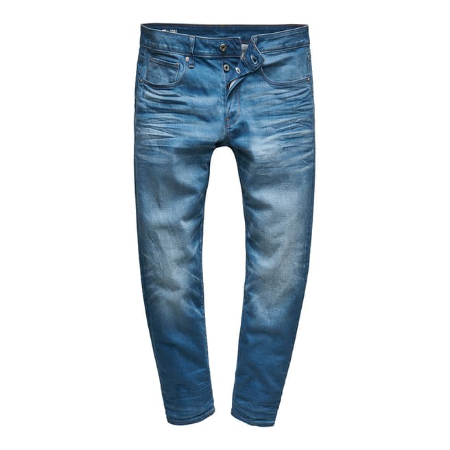 True Blue 3301 Stretch Straight Jeans - BrandAlley