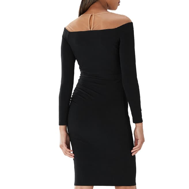 Black Tonya Jersey Dress - BrandAlley
