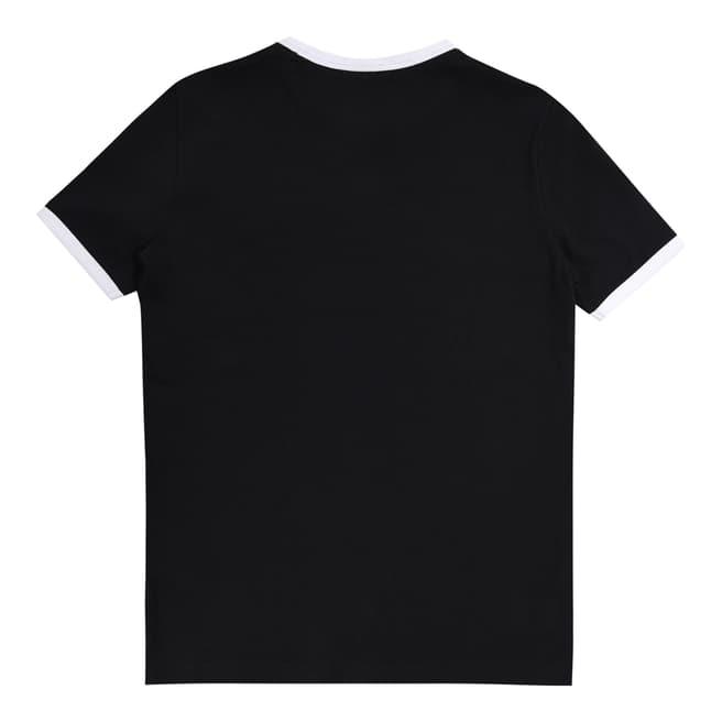 Black Retro Logo T Shirt - BrandAlley