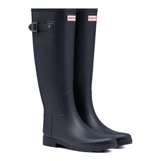 Navy Original Refined Slim Fit Boots - BrandAlley