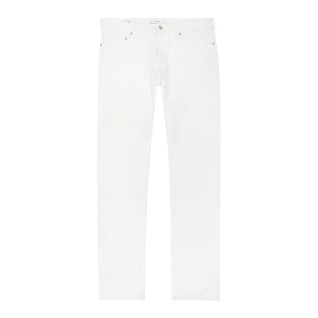 White Johnny Slim Fit Jeans - BrandAlley