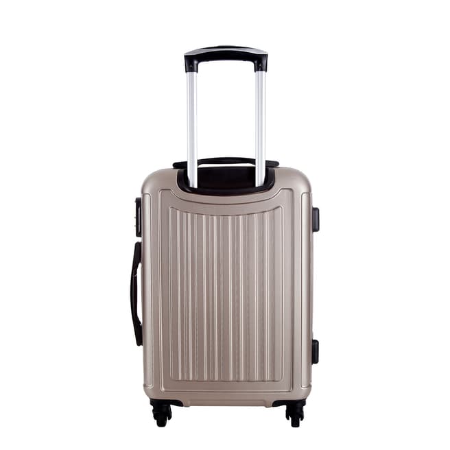 Beige Barton 4 Wheeled Suitcase 60cm - BrandAlley