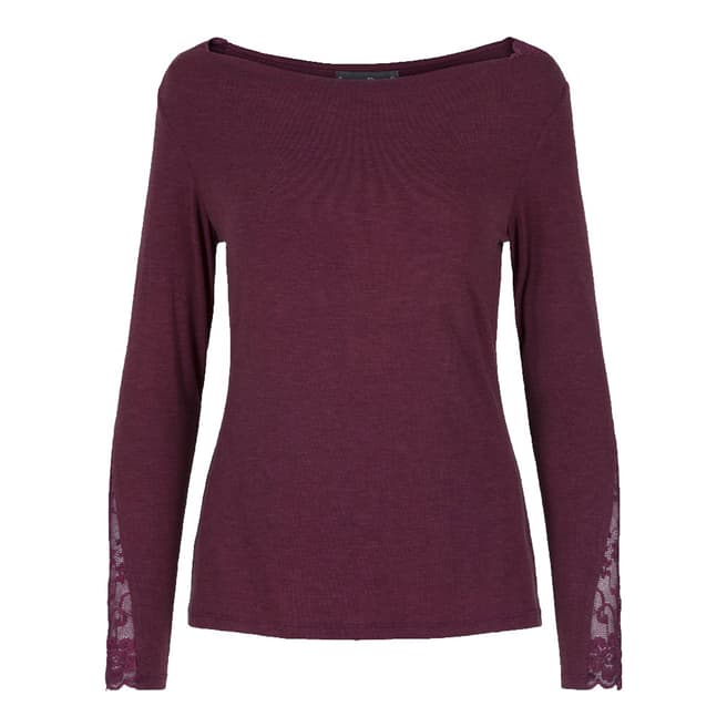Crushed Berry Fizz Long Sleeve Top - BrandAlley