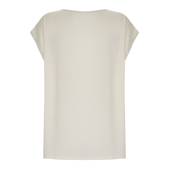 Ivory/Multi Jamie Print T-Shirt - BrandAlley