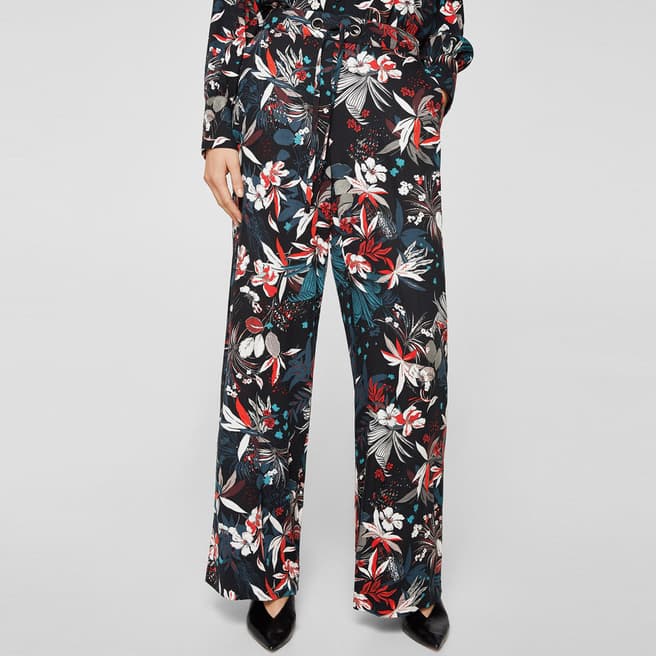 Floral print trousers - BrandAlley