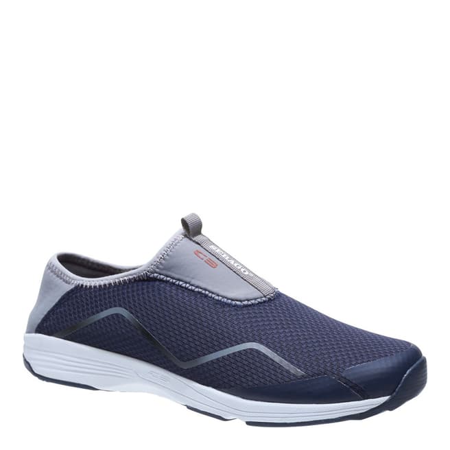 Navy Cyphon Sea Slip On Trainers - BrandAlley