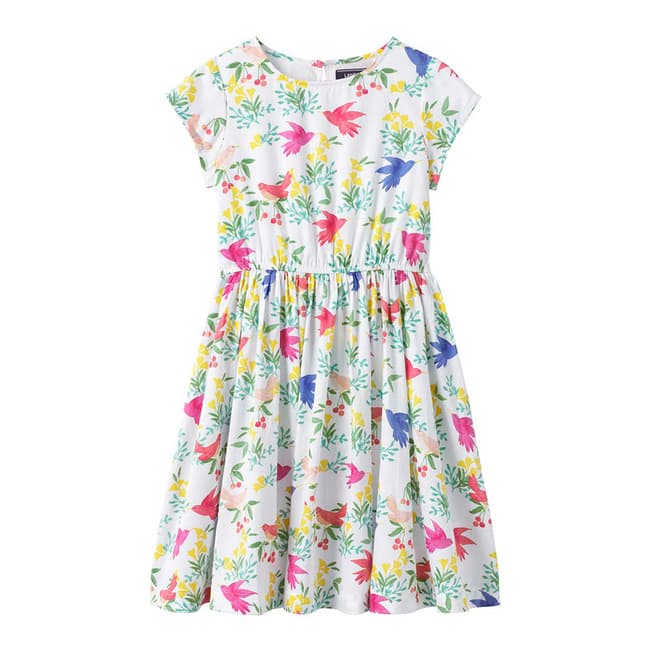 Girls Hummingbird Floral Twirl Dress - BrandAlley
