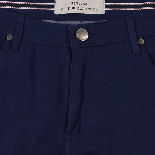 Navy 5 Pocket Trouser - BrandAlley