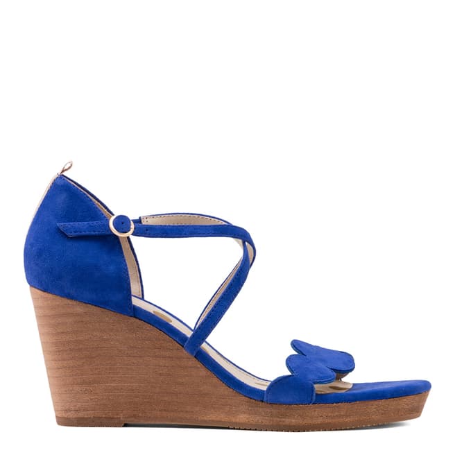 Lupine Blue Bethany Wedges - BrandAlley