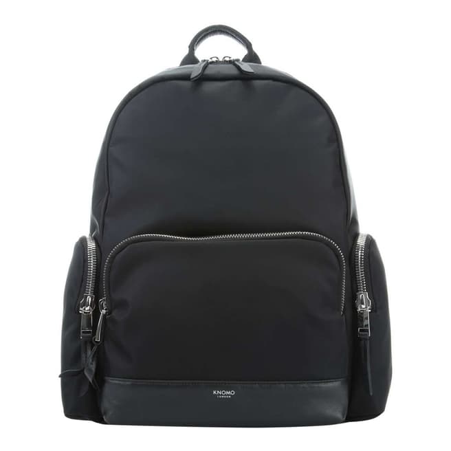 Black Mayfair Barlow Laptop Backpack 15 Inch - BrandAlley