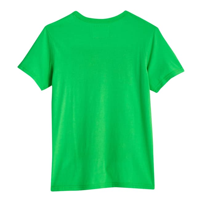 Neon Green Psychadellic T Shirt - BrandAlley