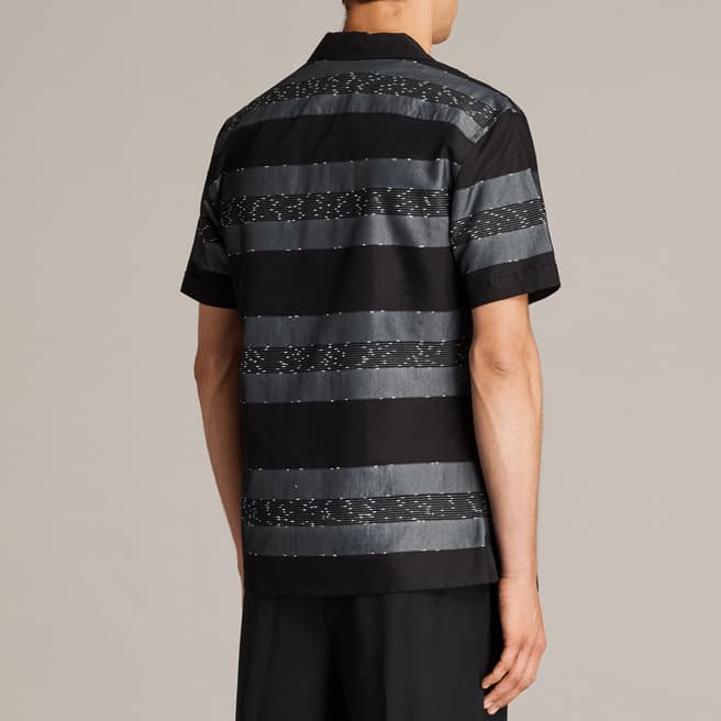 Black Gabon Short Sleeve Shirt - BrandAlley