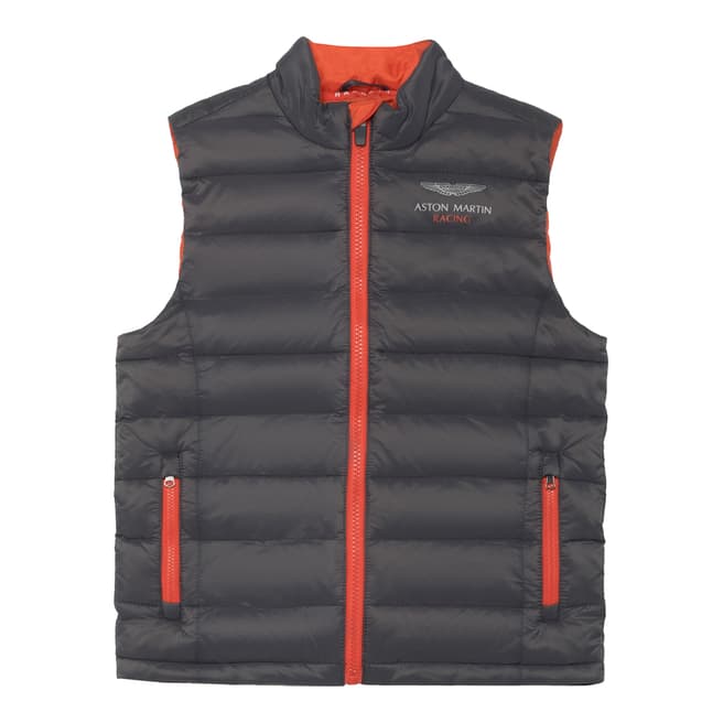 Grey AMR Quilted Gilet - BrandAlley