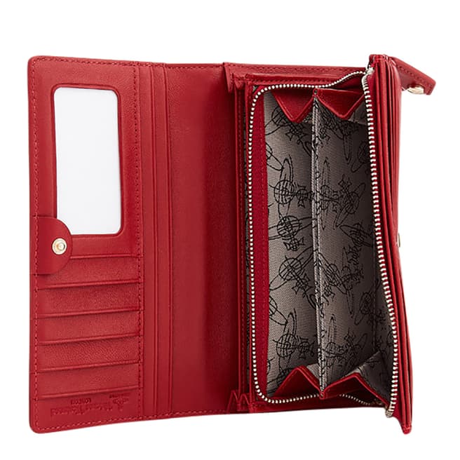 Red Emma Classic Long Wallet - BrandAlley