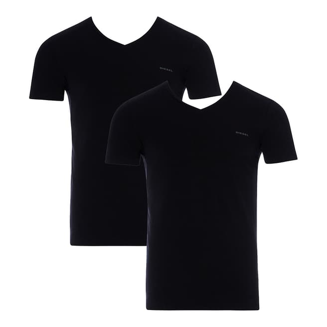 Black Michael Two Pack T-Shirt - BrandAlley
