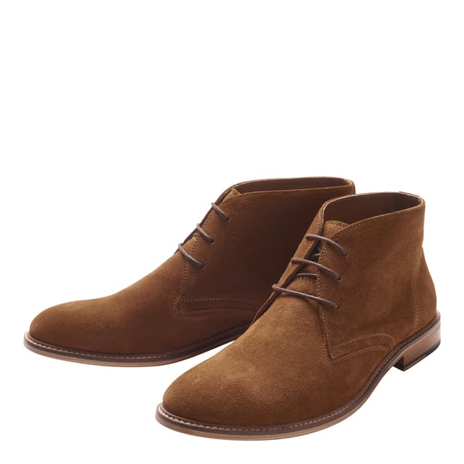 Blue Suede Chukka Boot - BrandAlley