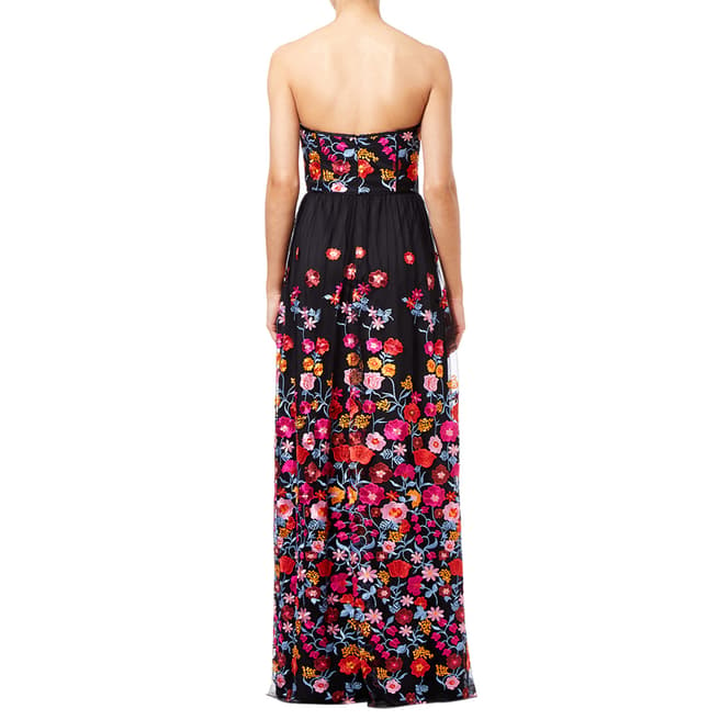 Pink/Multi Embroidered Gown Dress - BrandAlley