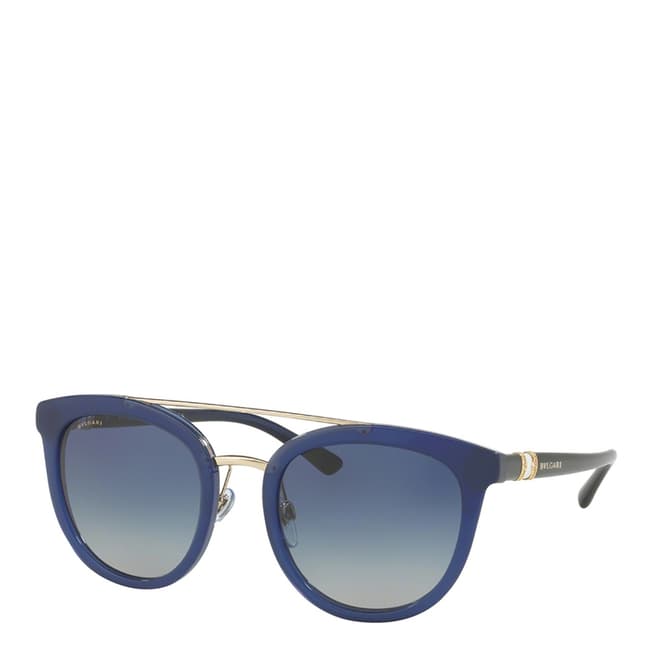 Women's Blue Bvlgari Sunglasses 53mm - BrandAlley