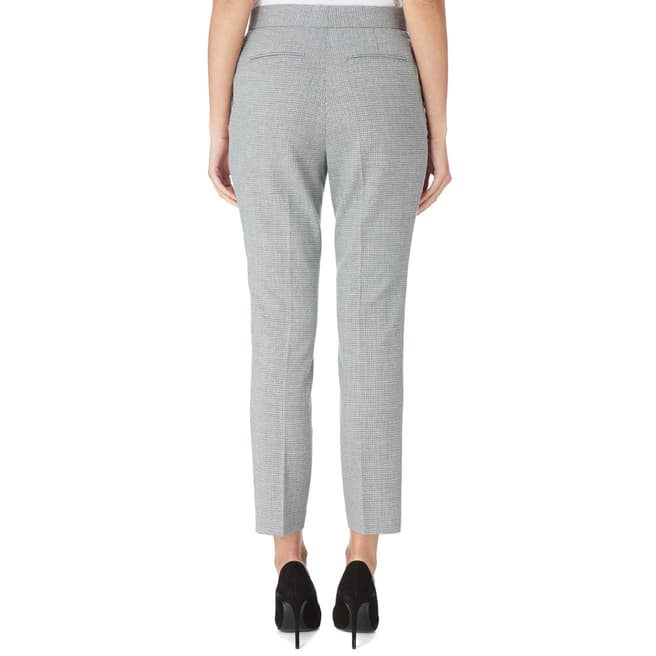 Blue/White Hampstead Tailored Trousers - BrandAlley