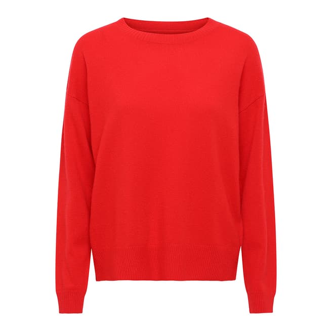 Red Long Sleeve Mila Knit - BrandAlley