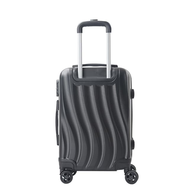 Black 8 Wheel Dallington Suitcase 66cm - BrandAlley