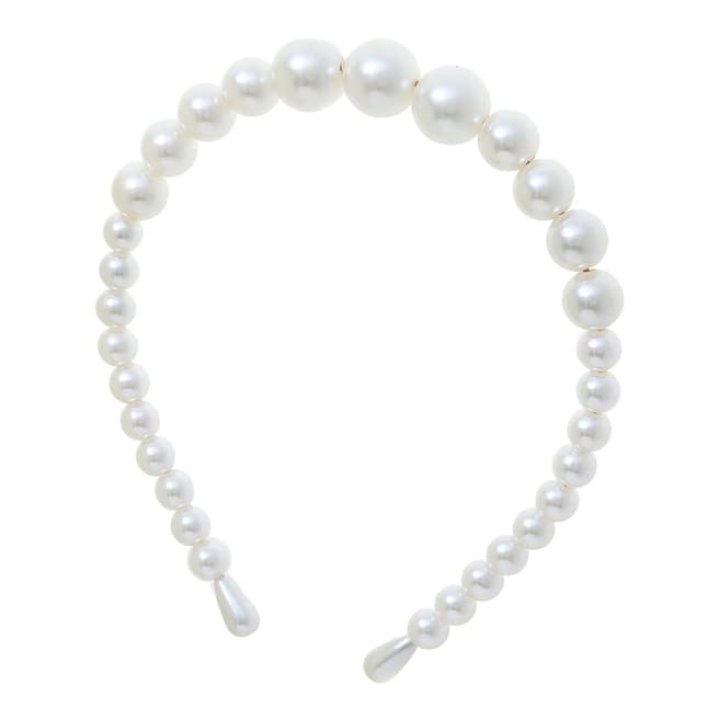 White Pearl Headband - BrandAlley