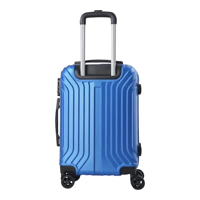 Blue Down 8 Wheel Suitcase Set of 3 - BrandAlley
