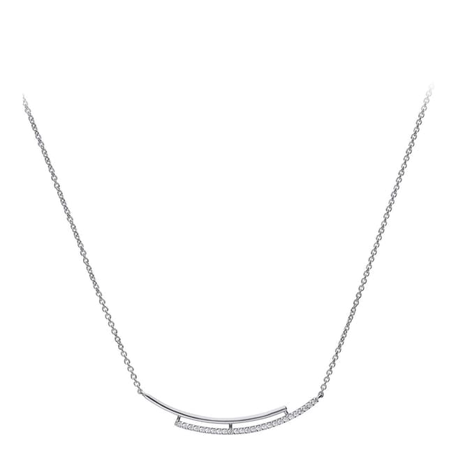 Sterling Silver Collier Necklace - BrandAlley