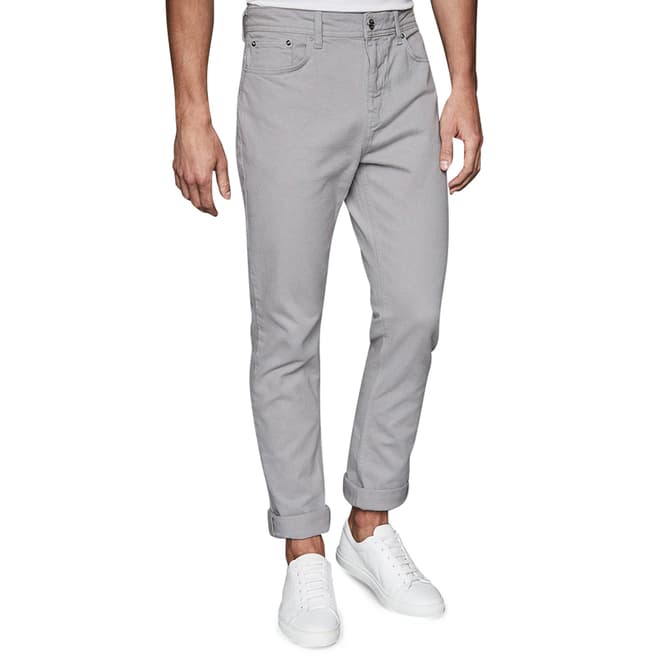 Grey Spruce Slim Stretch Jeans - BrandAlley