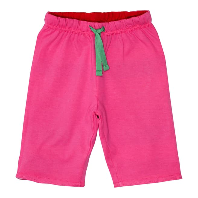 Organic Pink Multi Stripe Reversible Trousers - BrandAlley