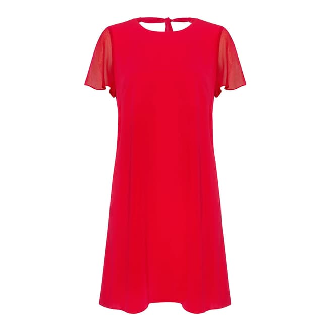 Red Madelyn Swing Dress - BrandAlley
