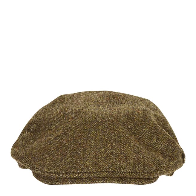 Green Tweed Flat Cap - BrandAlley