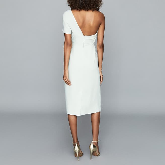 White Riana One Shoulder Dress - BrandAlley
