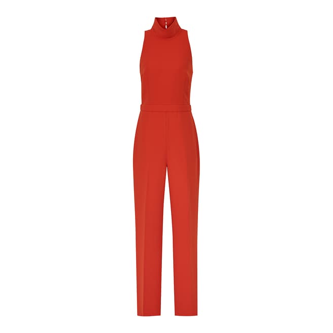 Red Dori Open Jumpsuit - BrandAlley