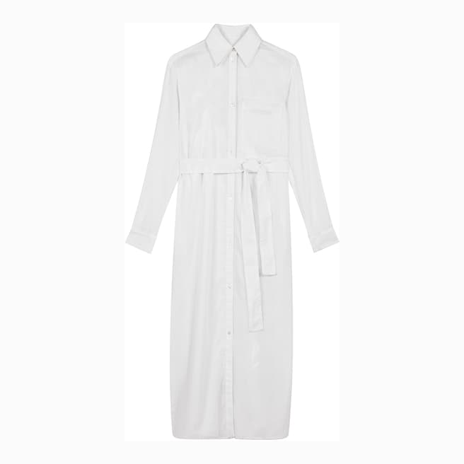 White Long Shirt Dress - BrandAlley