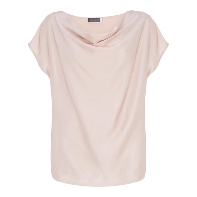 Blossom Pink Cowl Neck Top - BrandAlley