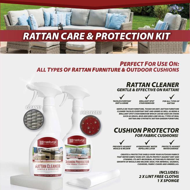 Cleaning Kit for Rattan & Cushion Protector BrandAlley