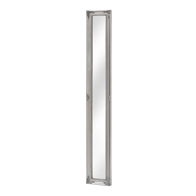 Baroque Slimline Antique Silver Full Length Mirror BrandAlley