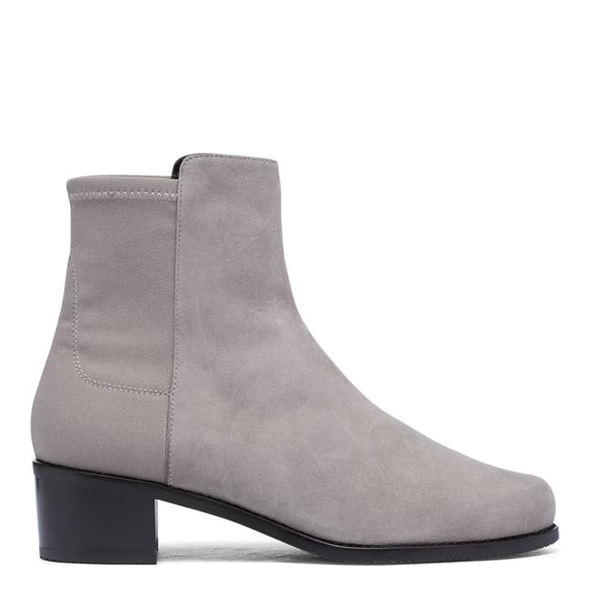 Grey Suede Reserve Ankle Boots - BrandAlley