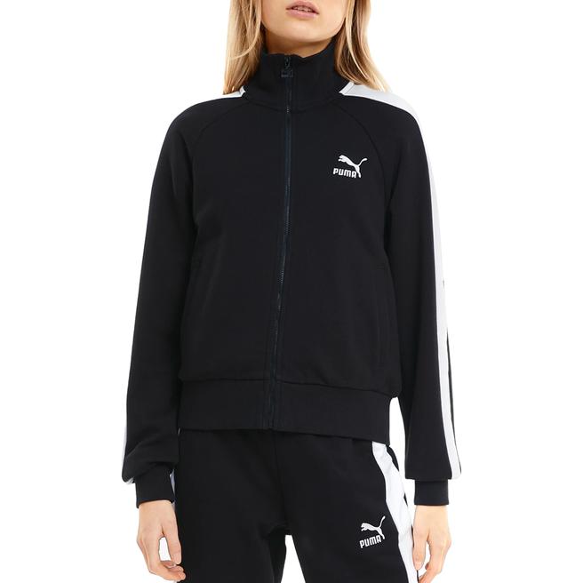 Black Zip Up Track Jacket BrandAlley