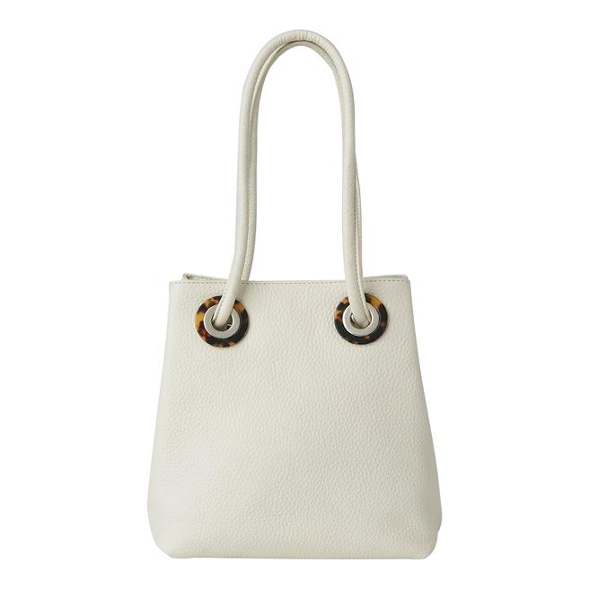 White Mabel Tort Eyelet Bag BrandAlley