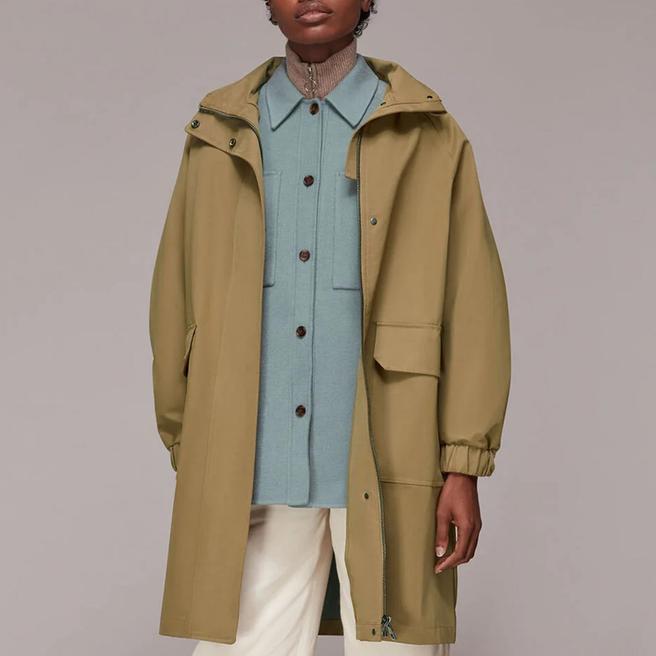 Camel Thea Water Resistant Coat BrandAlley