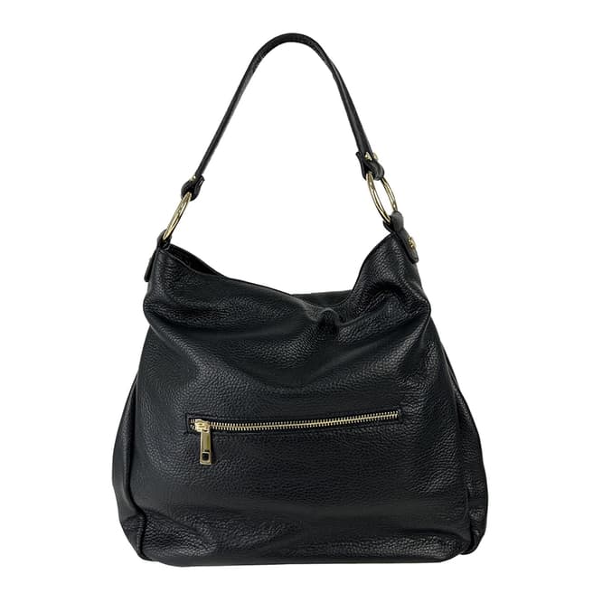 Black Soft Leather Bag - BrandAlley