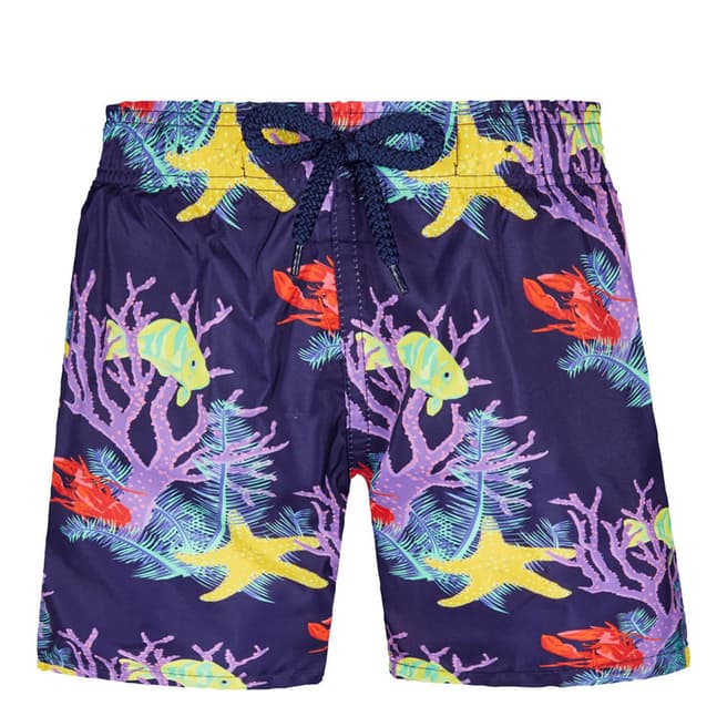 Boy's Blue Marins Swim Shorts - BrandAlley