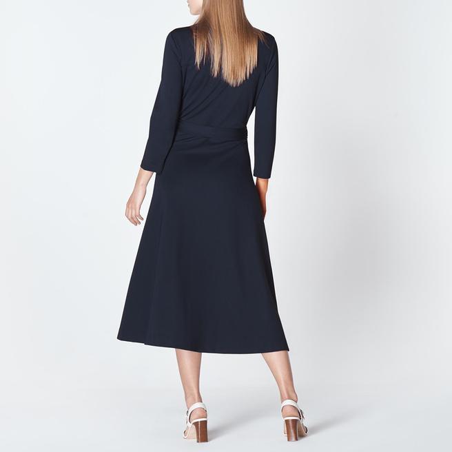 Navy Juno Wrap Dress BrandAlley