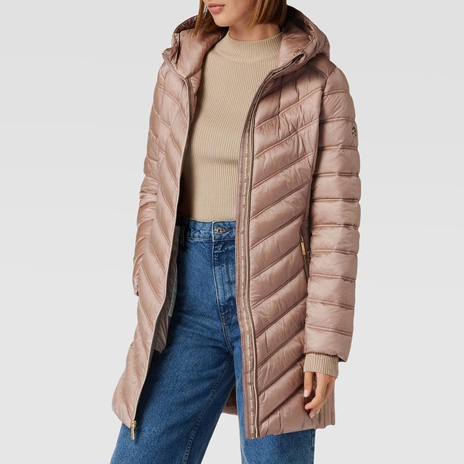 Blush Longline Packable Jacket BrandAlley