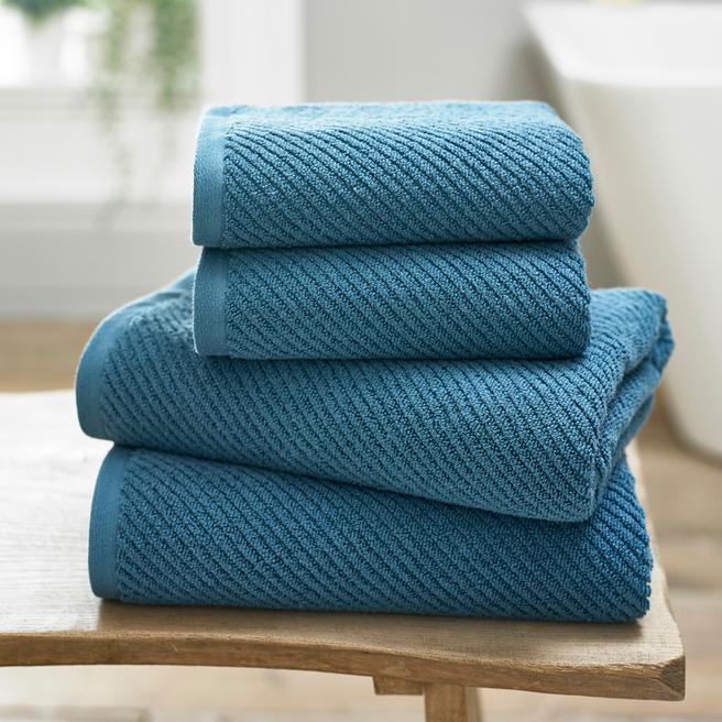 Bliss Essence Bath Towel, Petrol BrandAlley