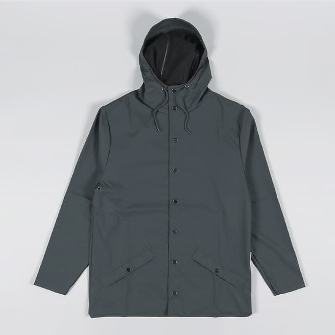 Slate Unisex Waterproof Lightweight Raincoat - BrandAlley